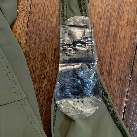 Alix NYC Asymmetric One Shoulder Green Bodysuit Size M - Picture 5 of 6